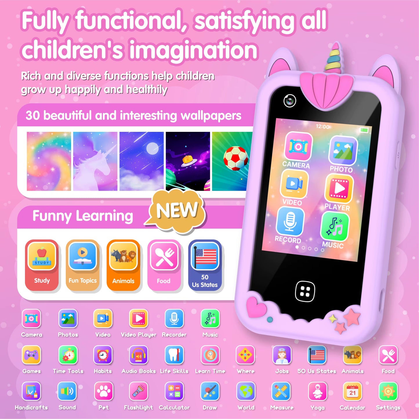 Kids Smart Phone Touchscreen Toy