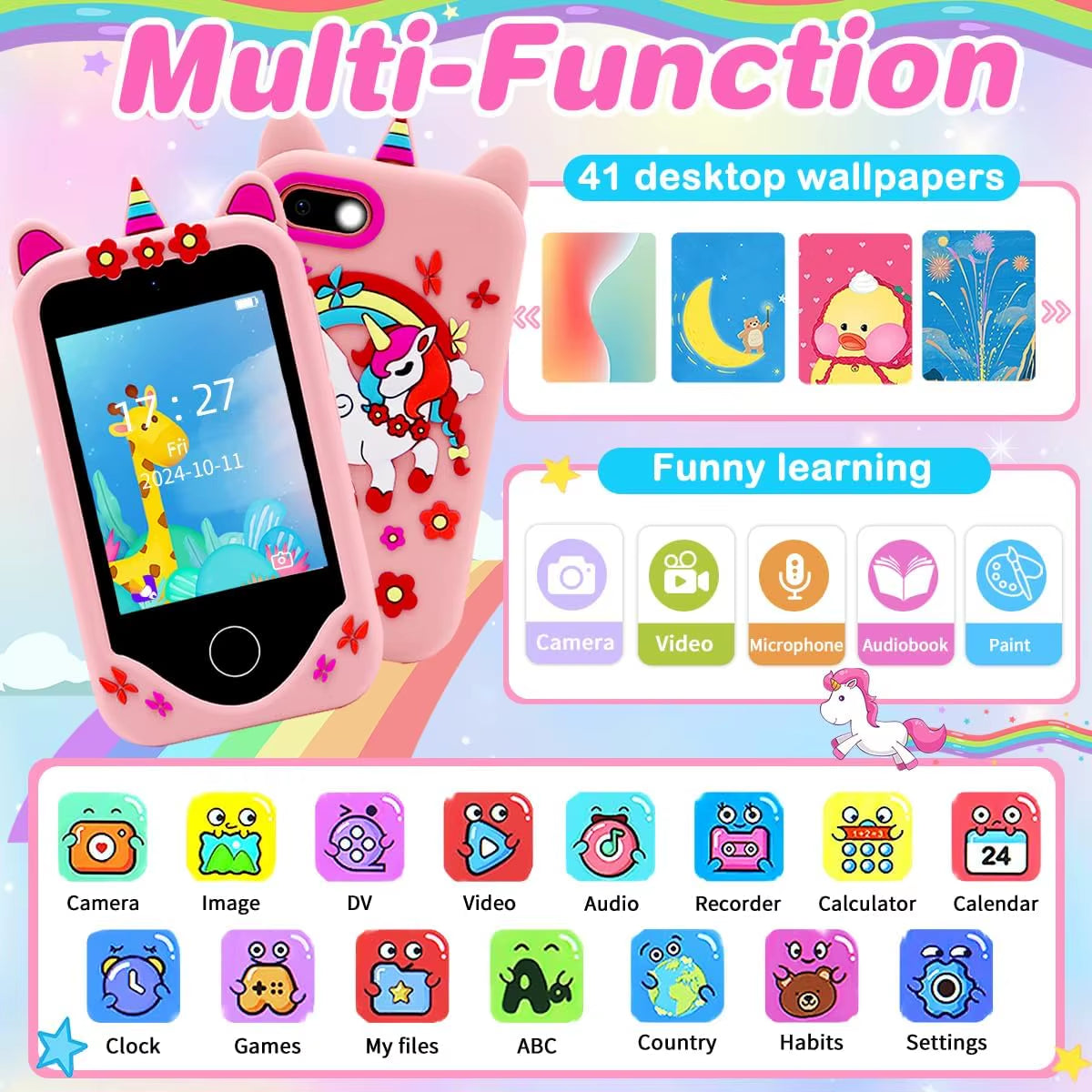 Kids Smart Phone Touchscreen Toy