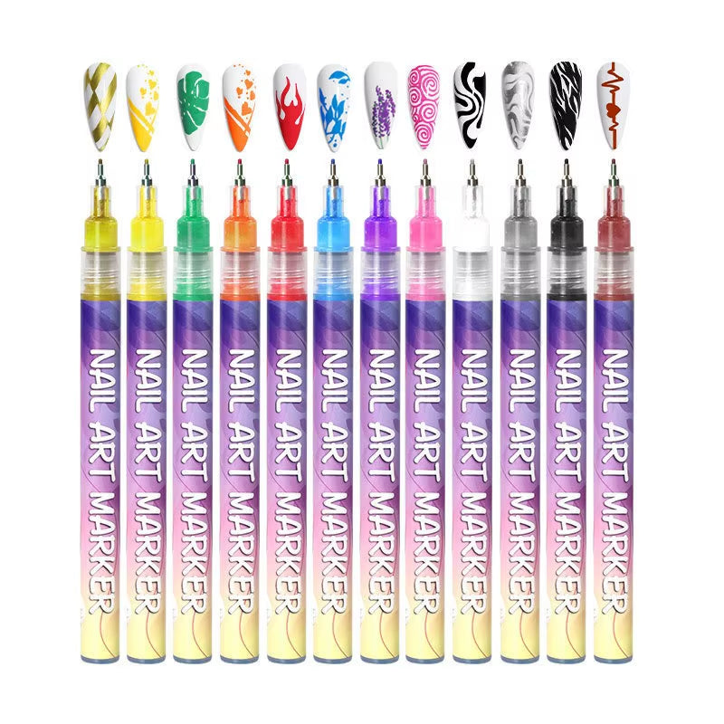 DIY Nail polish Doodle Pens