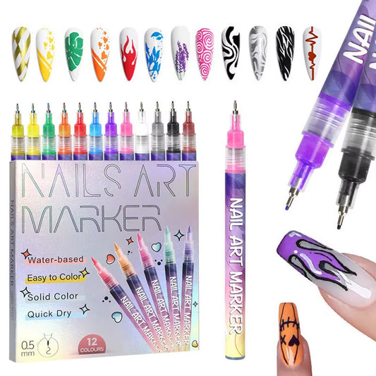 DIY Nail polish Doodle Pens