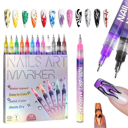 DIY Nail polish Doodle Pens